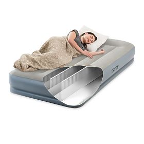 Inflatable Mattress 191x99 cm with Pump for One Person INTEX 64116ND, INTEX