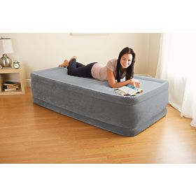 Inflatable Mattress 191x99 cm with Pump Single INTEX DELUXE 64412ND, INTEX