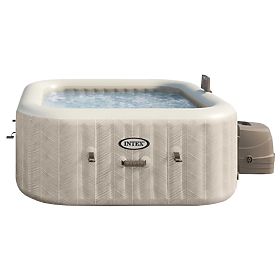 Inflatable Square SPA Pool with Hydromassage for 4 People 175x71 cm Premium Accessories INTEX 2844