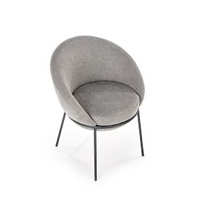 K482 Chair Grey (1p=1pc), Halmar
