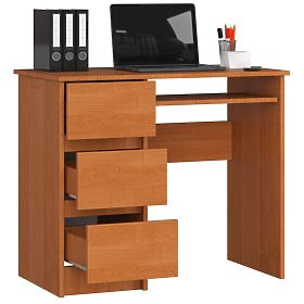 LEFT-SIDED DESK A-6 CLP ALDER