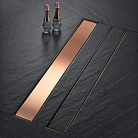 Linear Drain REA Neox for Brushed Copper 90