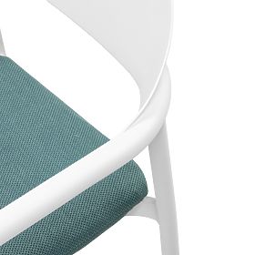 Marinelli Garden Set, Extendable Table 230-300 cm + 6 Chairs, Aluminum, White