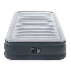 Mattress Bed 191x99 cm with Pump for 1 Person Comfort 67766ND