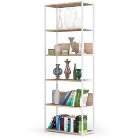 METAL LOFT SHELF 700 WHITE/SONOMA OAK