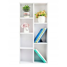 White Bookshelf ModernHome