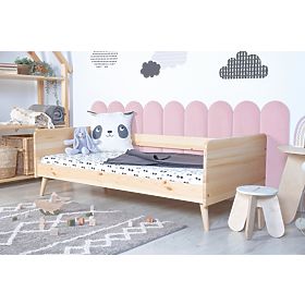 Obluček upholstered panel - powder pink