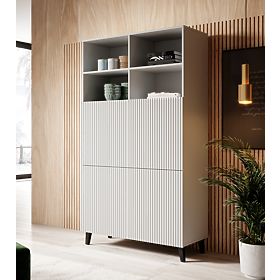 PAFOS SHELF WHITE MATT/WHITE MATT
