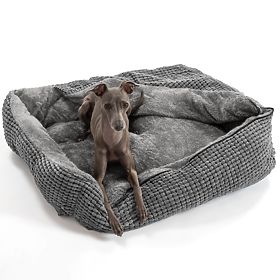 PET BED FOR DOGS CATS PJ-018 GRAY L, PuppyJoy