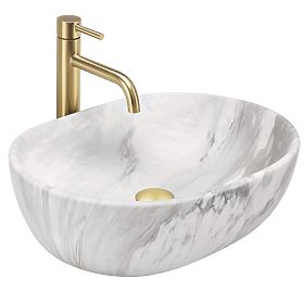 REA Amelia ASH MATT Furniture Washbasin, Rea