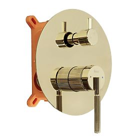Rea Argon Gold Concealed Shower Set + BOX
