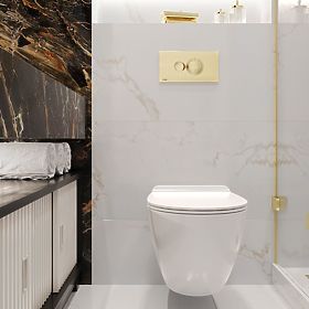 Rea Carter N2 Rimless Wall-Hung Toilet Bowl