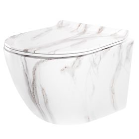 Rea Carter Tornado Aiax Shiny Wall-Hung Toilet Bowl