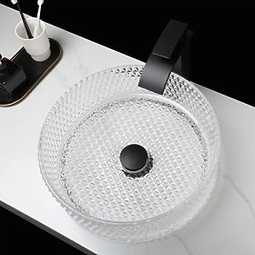 Rea Cristal Transparent 35 Furniture Washbasin