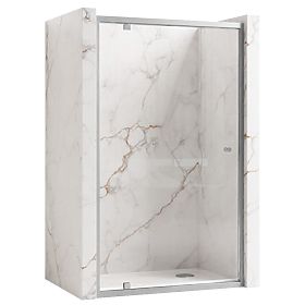 Rea Primo Swing 100 Chrome Shower Door