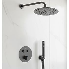 Recessed Shower Set with Thermostat Rea Lungo Titan + BOX