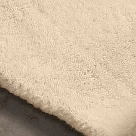 Rectangular Sable Rug, Wavy, Wool, Beige, Carpet Size: 190x290