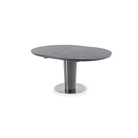 RICARDO extendable table gray marble (3p=1pc)