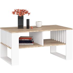 ROCKFORD COFFEE TABLE OAK SONOMA / WHITE
