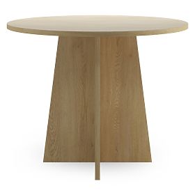 Round Dining Table Merlo 100 cm, Cremona Torro Oak