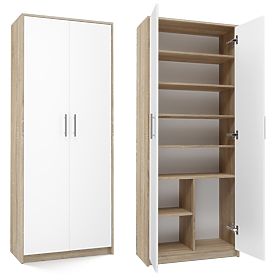 Shelf Oliv 2D WHITE SONOMA