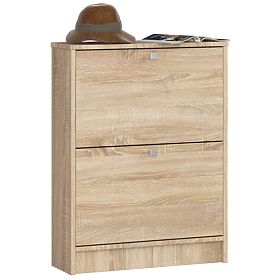 SHOE CABINET 2 FLIP-OUT OAK SONOMA