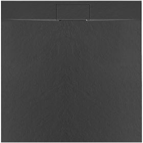 Shower Tray Bazalt Black 90x90