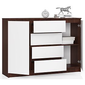 SIDEBOARD K140 2D 4SZ CLP WENGE / WHITE