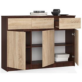 SIDEBOARD K140 3D 3DR CLP WENGE / SONOMA