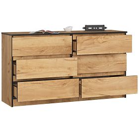 SIDEBOARD K140 6SZ CLP PK OAK CRAFT