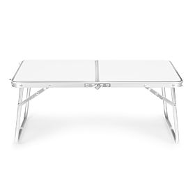 Small Folding Tourist Picnic Table 60x40 cm White MultiGarden, MultiGarden