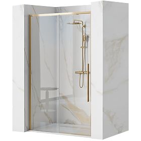 SOLAR GOLD SHOWER DOORS 100
