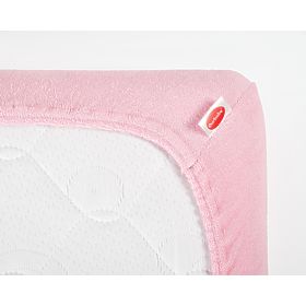 Terry sheet 200x180 cm - pink