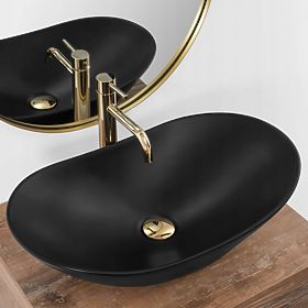 Timeless Rea Royal 60 Black Matte Washbasin