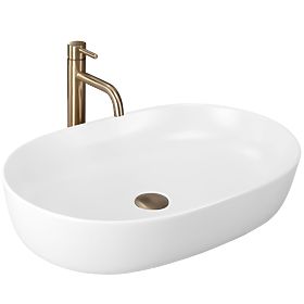Timeless Washbasin Rea CLEO 61 WHITE MATT