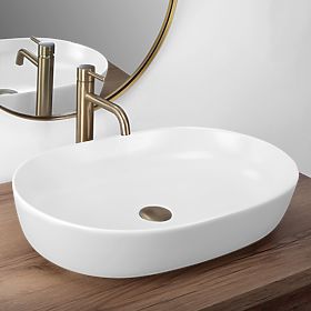 Timeless Washbasin Rea CLEO 61 WHITE MATT