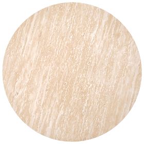 TRAVERTINO ROUND Coffee Table, Travertine (1p=1pc)