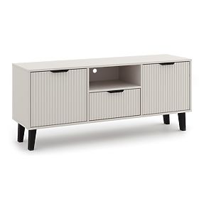 TV Cabinet Scandi 2D1S SLIM Cashmere Beige
