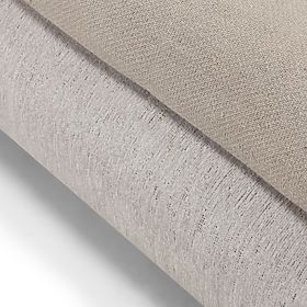 Upholstered Bed Bowee 160x200 cm, with Slats, Light Beige, Ball Legs