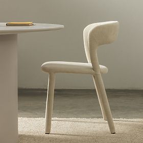 Upholstered Chair Calma Light Beige