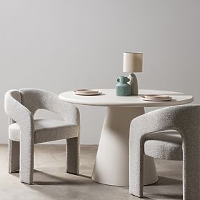 Upholstered Chair Castelo Grey-Beige