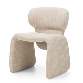 Upholstered Chair Nabila, Beige