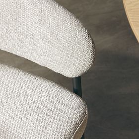 Upholstered Chair Umbra Beige/Gray