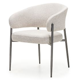 Upholstered Chair Umbra Beige/Gray