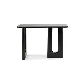 Writing Desk/Console Lichi 120 cm, Black, Arches