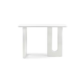 Writing Desk/Console Lichi 120 cm, White, Arches