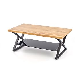 XENA RECTANGULAR Table Black / Natural (2p=1pc)